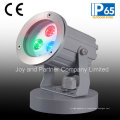 IP65 3W RGB Outdoor LED Garden Spot Light with Base (JP83033)